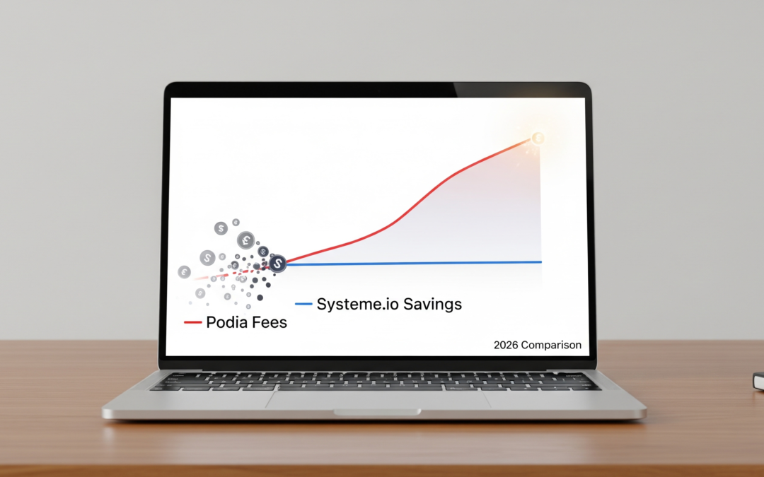 Podia’s 5% Fee Is Quietly Eating Your Revenue: Why Systeme.io Might Be the Smarter Move