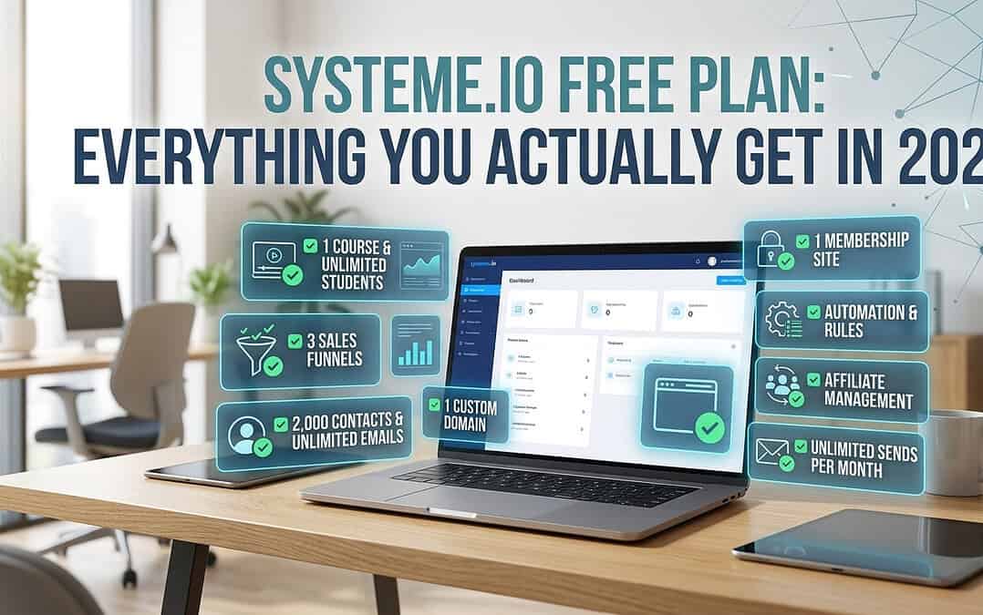 Systeme.io Free Plan: Everything You Actually Get in 2026