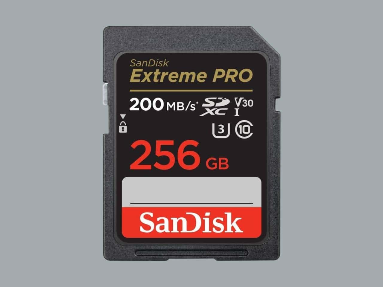 Sandisk 256gb Extreme SDXC