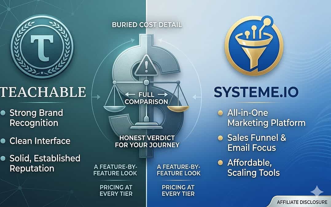Teachable vs Systeme.io in 2026: Which is Better for Beginners?