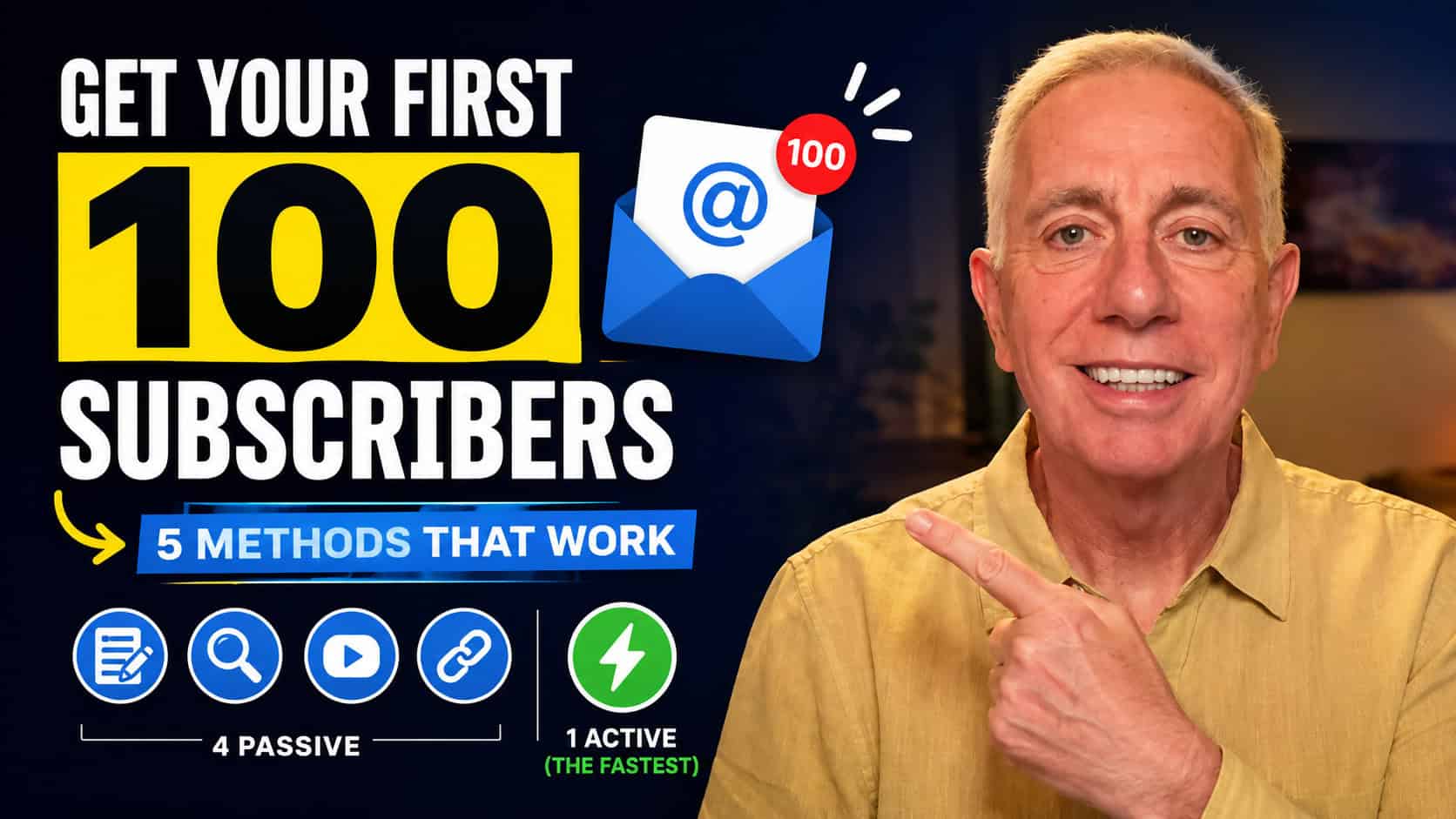 Your first 100 email subscribers