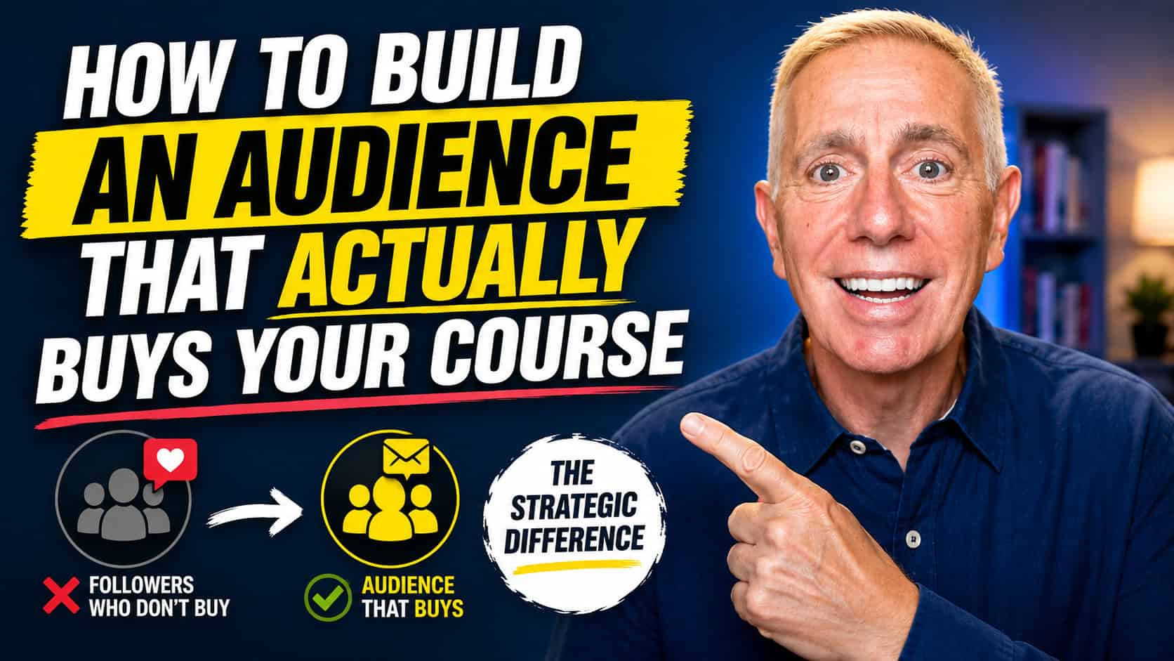 Build an audience that buys your course