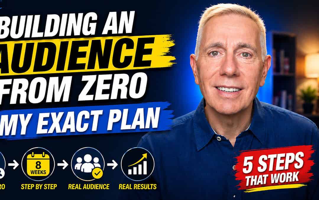 How I’d Build an Audience From Zero in 2026 (My Exact 5-Step Plan)