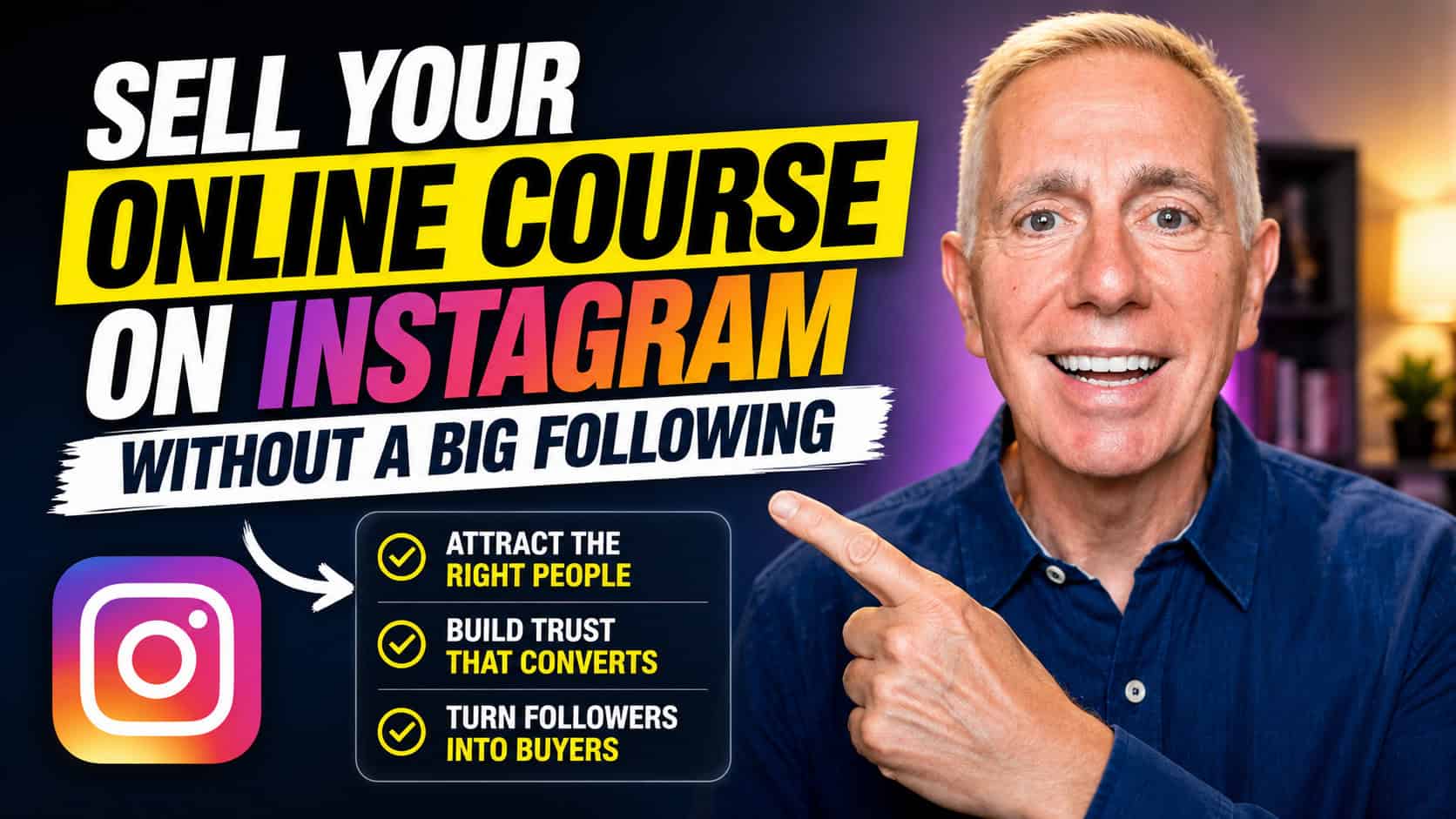 Sell your online course on Instagram